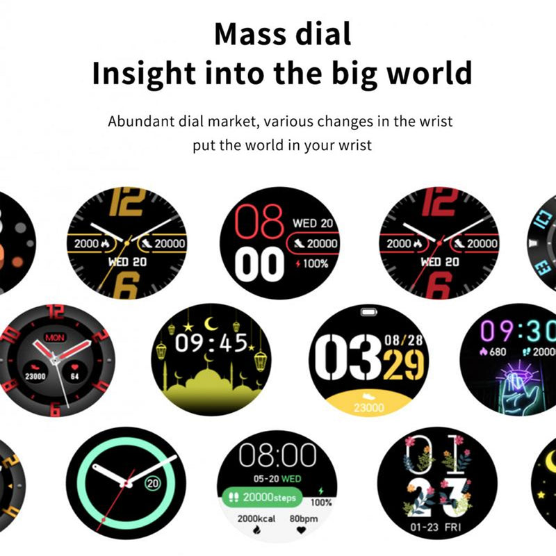 ZL02 Full Touch Screen Activity and Health Monitor Smartwatch_8