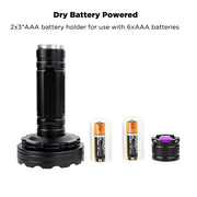 Battery Operated 128 UV LED Flashlight Pet Urine Detector_11