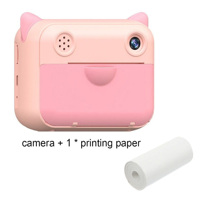 USB rechargeable Children Instant Printing Camera 1080P 2.4 inch screen_7