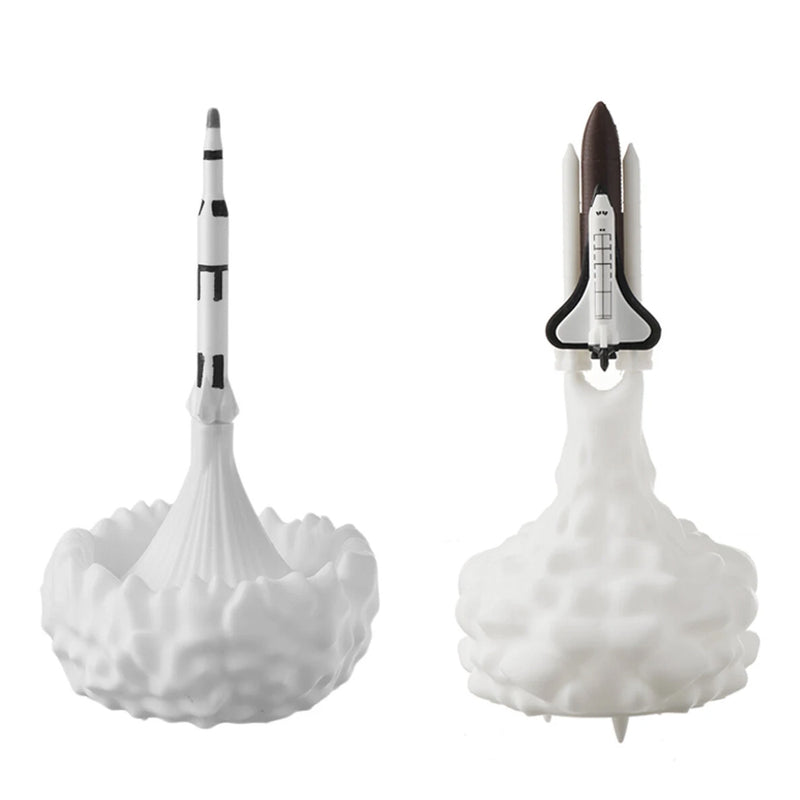 3D Printed Various Colors LED Rocket Kid’s Room Night Lamp_5