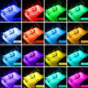 USB/Car Plug Remote Controlled Car Interior LED Strip Light_7
