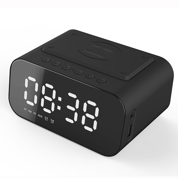 3-in-1 Wireless Bluetooth Speaker, Charger, and Alarm Clock_0