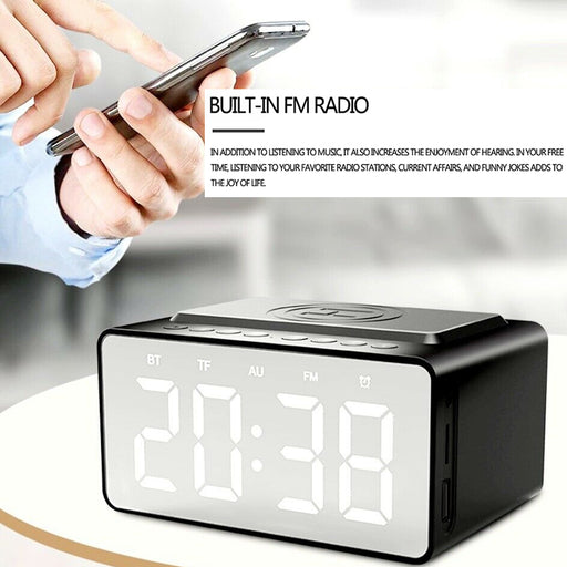 3-in-1 Wireless Bluetooth Speaker, Charger, and Alarm Clock_8
