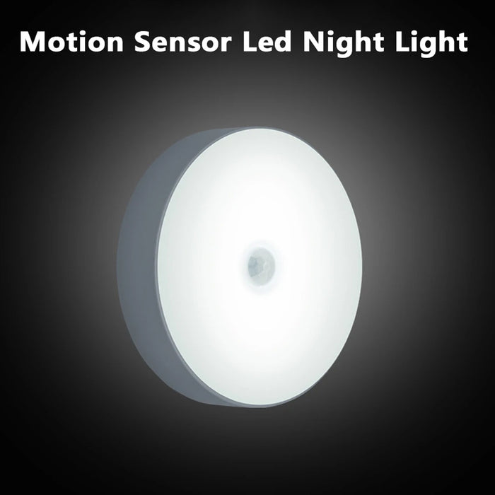 6-pack Rechargeable PIR Motion Sensor LED Wall Lamp Night Light_15