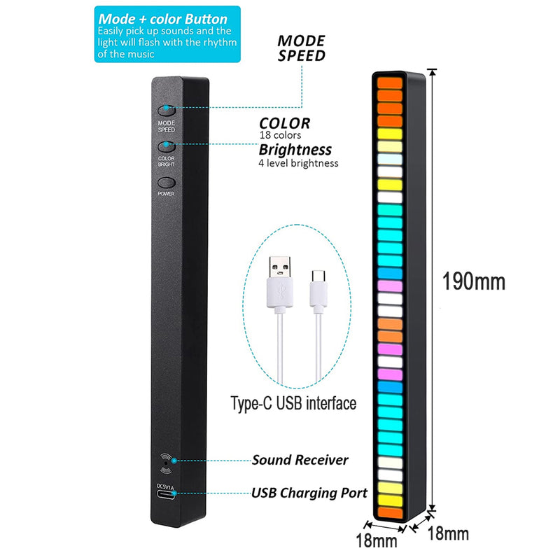 Voice Activated Sound Control Rhythm Pick up Creative LED Lights_12