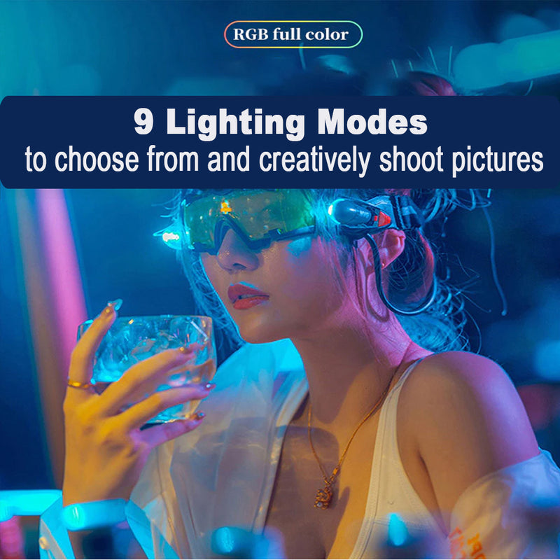 Remote Controlled RGB Handheld LED Video Photography Light_11