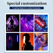 Remote Controlled RGB Handheld LED Video Photography Light_13