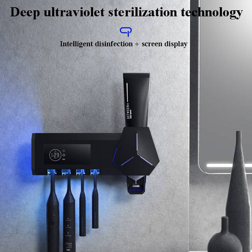 Light Charging Smart UV Toothbrush Sterilizer Bathroom Kit_4