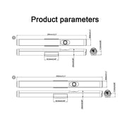 USB Charging Motion Sensor LED Storage Cabinet Light_1