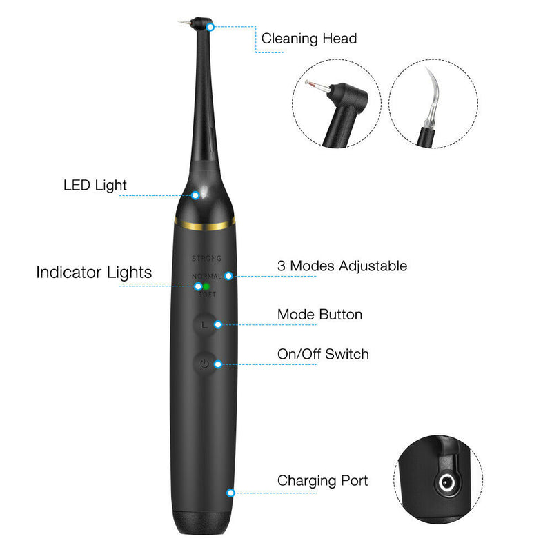 Professional Electric Teeth Cleaner-Toothbrush Water Flosser_7
