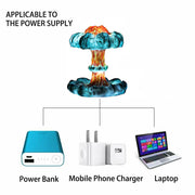 3D Mushroom Cloud Explosion Creative Night Light_8