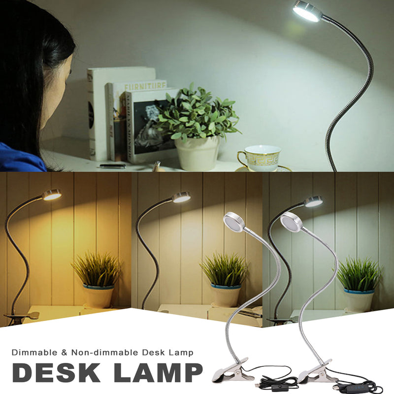 Clamp-on USB Interface LED Light Task and Reading Lamp_6