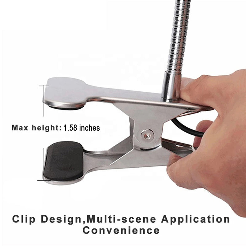 Clamp-on USB Interface LED Light Task and Reading Lamp_5