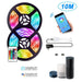 Smartphone Controlled Colorful LED Strip Light Kit- Wall Plugged_7