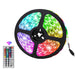 Smartphone Controlled Colorful LED Strip Light Kit- Wall Plugged_0