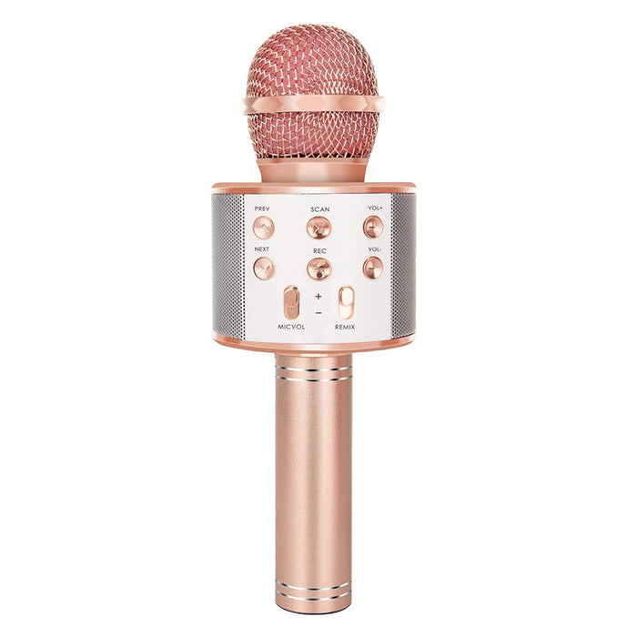 USB Rechargeable Wireless Bluetooth Karaoke Microphone_8