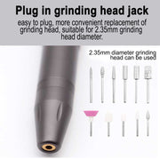 USB Plugged-in Electric Nail File Acrylic Manicure Drilling Kit_8