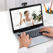 Plug and Play 1080P Full HD Web Camera with Microphone_2