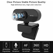 Plug and Play 1080P Full HD Web Camera with Microphone_6
