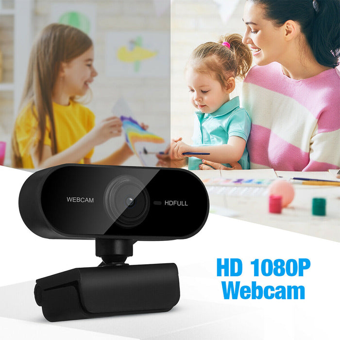 Plug and Play 1080P Full HD Web Camera with Microphone_5