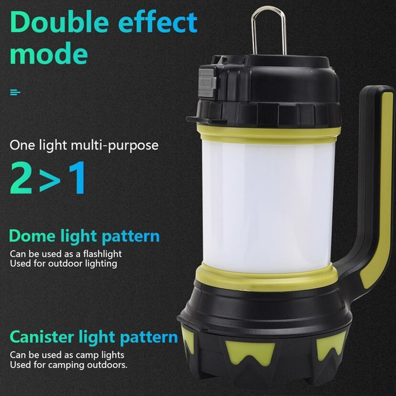 USB Rechargeable Ultra-Bright LED Outdoor Lamp and Flashlight_14