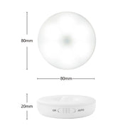 1/3 8 LEDS USB Rechargeable Motion Sensor LED Cabinet Lamp_10