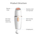 6 In 1 USB Rechargeable Beauty Device EMS Facial Mesotherapy_4