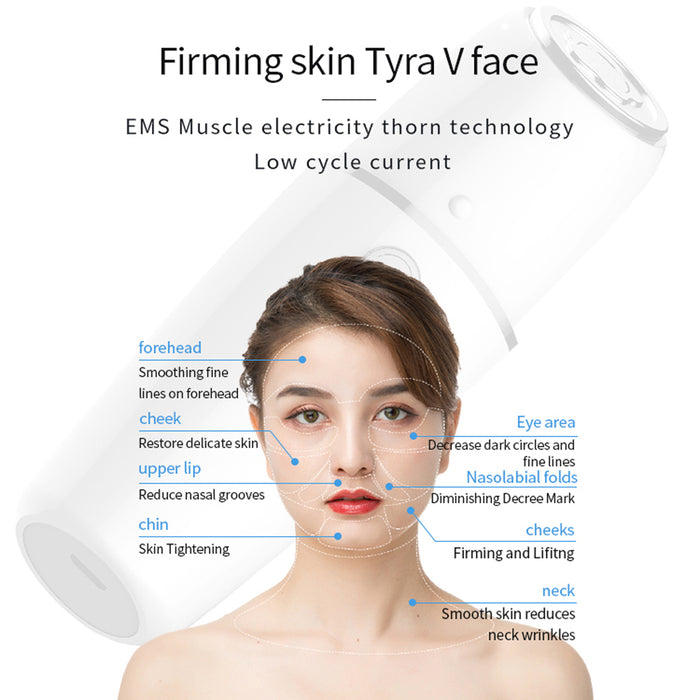 6 In 1 USB Rechargeable Beauty Device EMS Facial Mesotherapy_1