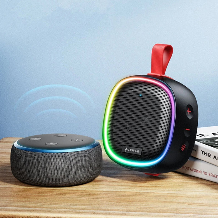 USB Rechargeable Mini Bluetooth Speaker with RGB Lights_2