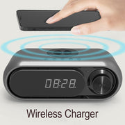 USB Interface Wireless Charger and Clock Radio BT Speaker_18