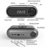 USB Interface Wireless Charger and Clock Radio BT Speaker_15