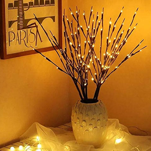 Battery Operated 20 LED Decorative Nordic Willow Branch Light_8