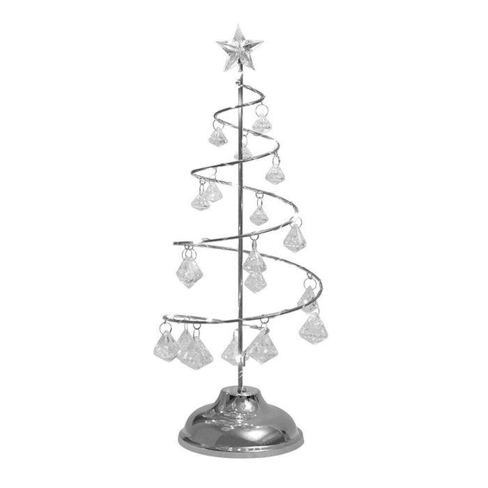 Battery Operated Christmas tree Table Lamp Display Stand_16