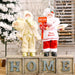Creative Standing Santa Claus Doll Holiday Christmas Ornaments_9