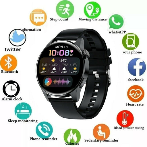 Magnetic Charging BT Call Fitness Tracker and Activity Monitor_9