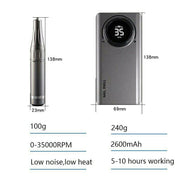 USB Rechargeable Professional Electric Nail File and Drill Set_14