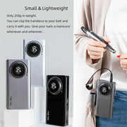 USB Rechargeable Professional Electric Nail File and Drill Set_3