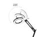 USB Interface Eye Protection LED Desk Magnifying Clip-on Lamp_11