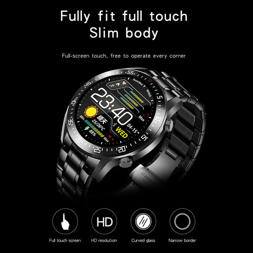 USB Rechargeable Full Touch Activity and Fitness Smartwatch_2