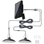 LED Remote Control Solar Powered Indoor Outdoor Split Lamp_5