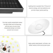 LED Remote Control Solar Powered Indoor Outdoor Split Lamp_3