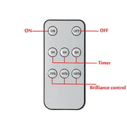 LED Remote Control Solar Powered Indoor Outdoor Split Lamp_8