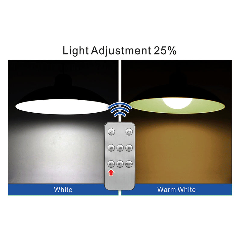 LED Remote Control Solar Powered Indoor Outdoor Split Lamp_12