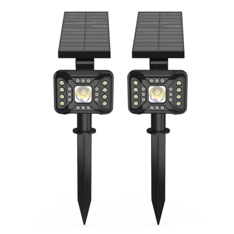 Solar Powered RGB Dual Lighting Mode Holiday Lawn Lights_0