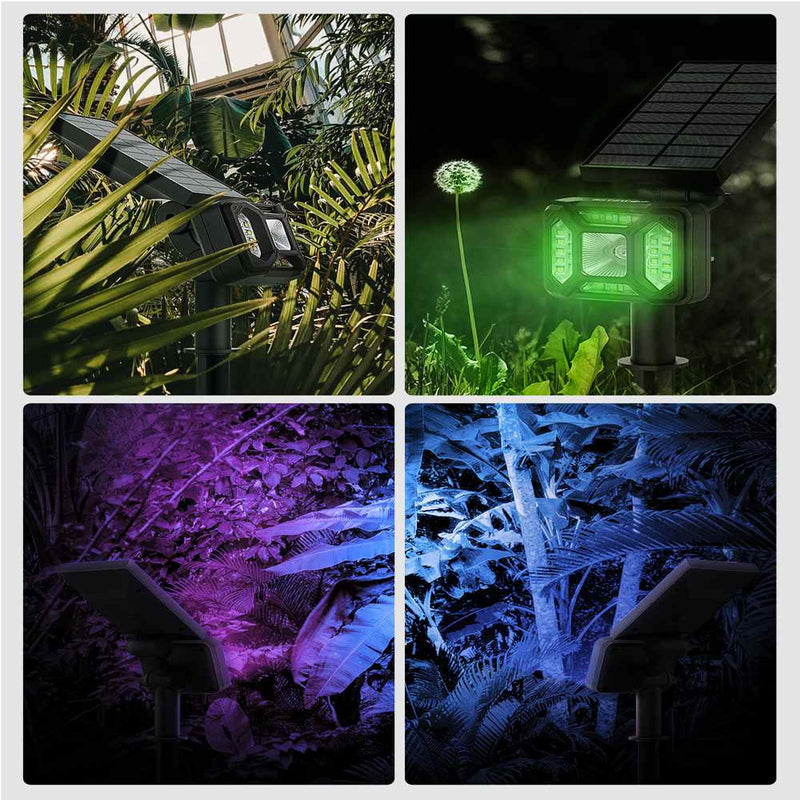 Solar Powered RGB Dual Lighting Mode Holiday Lawn Lights_6