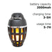 USB Charging Outdoor Bluetooth Speaker with LED Flame Light_14