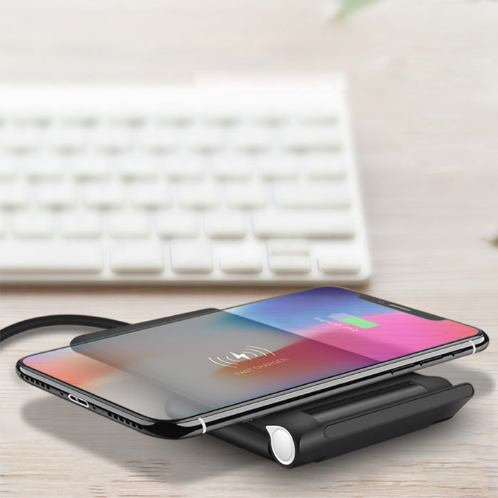 2-in-1 Foldable Wireless Fast Charger for QI Enabled Devices_5