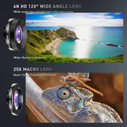 4-in-1 Mobile Phone Camera Lens Kit 22x Monocular Telescope_3