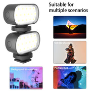 USB Charging RGB Live Broadcast LED Fill Background Light_2