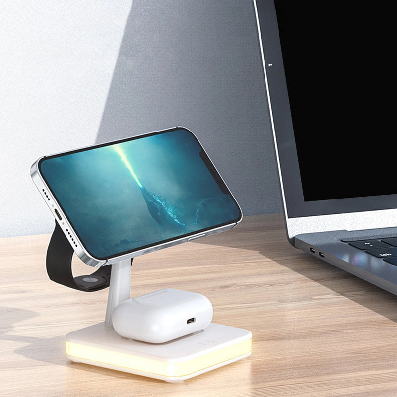 USB Interface Fast Charging 25W Magnetic Wireless Charger_7